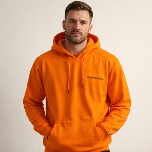 ⭐️ Host Pick ⭐️Huntshield | Vibrant Orange Hooded Sweater
